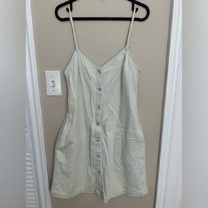 WILFRED denim mini dress size xs